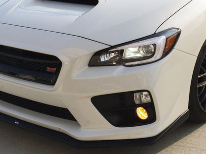 Pair Selective Yellow Lens Fog Light Lamp Assemblies w/ 55W H11 Halogen Bulbs Compatible with Acura Honda, Compatible with Ford, Compatible WithNissan Subaru Suzuki etc