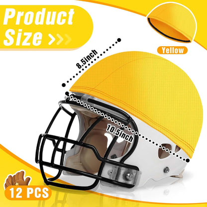 Football Helmet Covers for Practice Scrimmage Cap Helmet Cover Scrimmage Cap for Youth Adult Football Hockey Training Accessories 10.4 Inch in Diameter