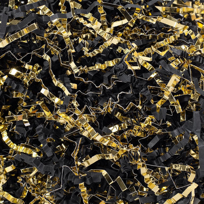1 LB Crinkle Cut Paper Shred Yellow Shredded Paper For Gift Box | Gift Baskets Filler - Gift Box Bag Filler - Confetti Stuffing for Birthday, Holiday Present Packaging Wrapping