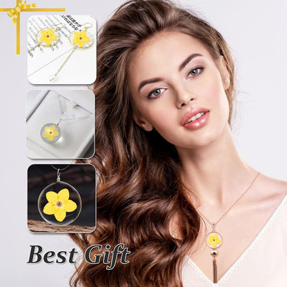 Dried Forget Me Not Flowers, 60PCS Yellow, Natural, DIY Craft, Resin Jewelry, Candle, Card Making, Nail Art, Flower Ornaments