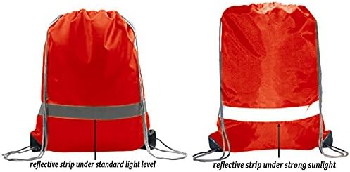20 Pieces Yellow Cinch Sack Bags Bulk Gymsack for Christmas Sports Polyester Drawstring Backpacks for Heat Vinyl and Tie Dye Pull sinch Sackpack for Women and Men