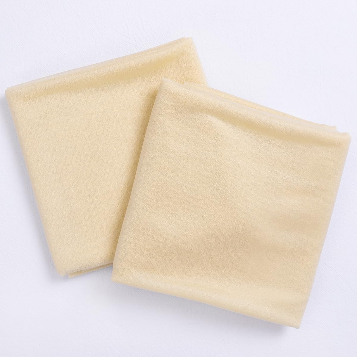 Wedding Arch Draping Fabric Sheer Curtain Drapes Birthday Party Home Decor | Yellow 29" x 20FT 1 Panel Outdoor Drapes Extra Long for Bridal Baby Shower Ceremony Decor