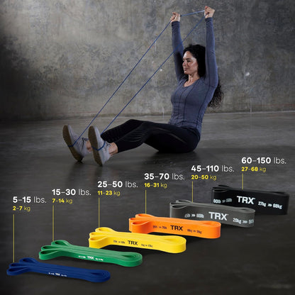 Strength Band Set, Full-Body Resistance Bands for Home and Gym Use, Resistance Bands for Working Out