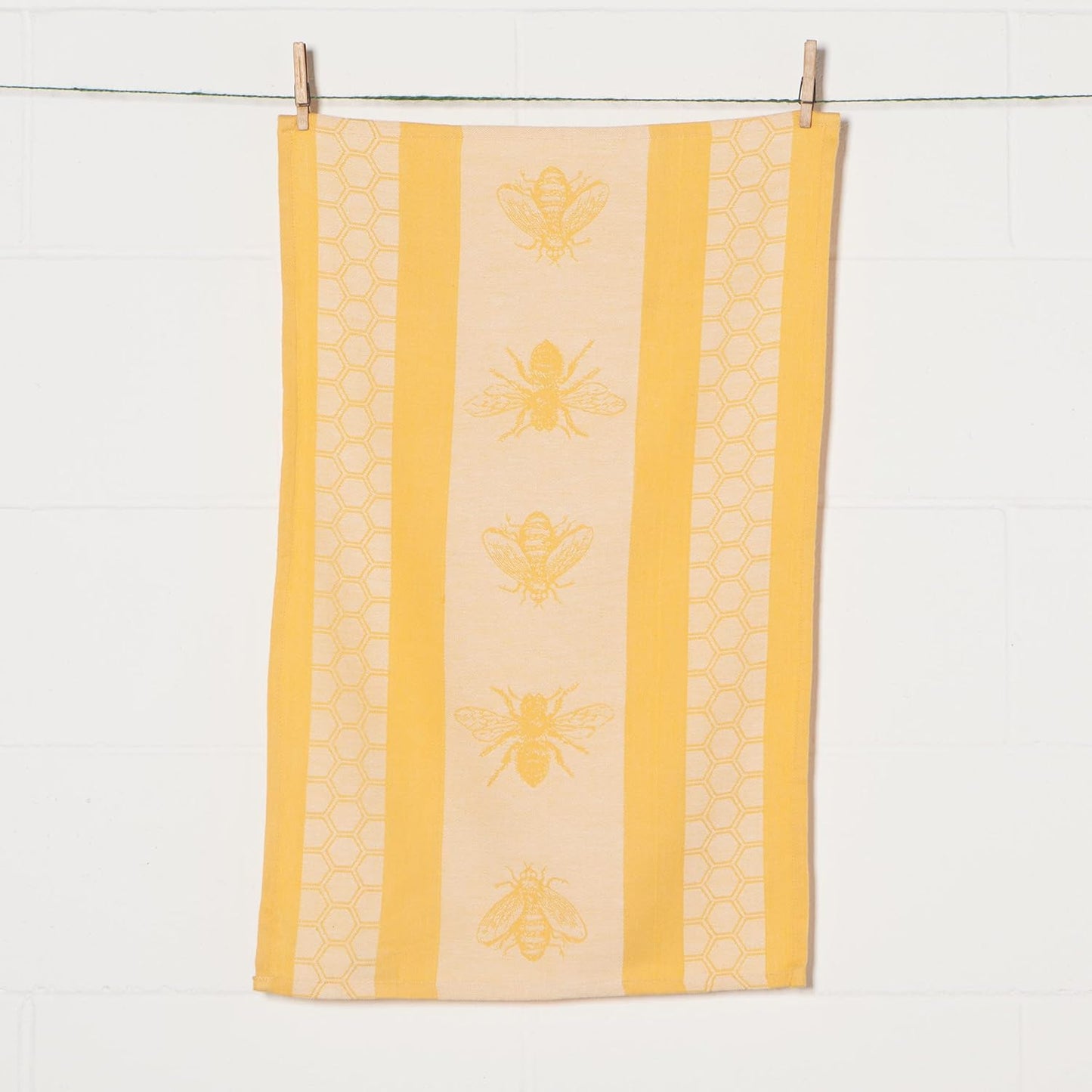 Kitchen Jacquard Dishtowels, Yellow