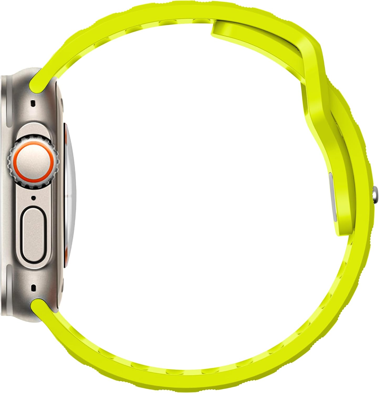 UC2 Band for Apple Watch Bands Women Men Se Ultra 2 40mm 44mm 46mm 42mm 45mm 41mm 38mm 49mm Series 11 10 9 8 7 6 5 4 3 iWatch Sport Strap Silicone Ocean Blue_Fluorescent Yellow