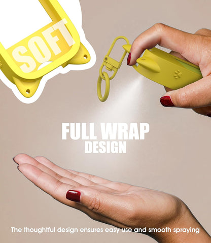 Silicone Case Compatible with Touchland Hand Sanitizer Spray (Fit for 1 FL OZ/30 mL Ver)