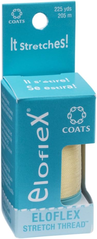 Coats Eloflex Stretch Thread, Yellow