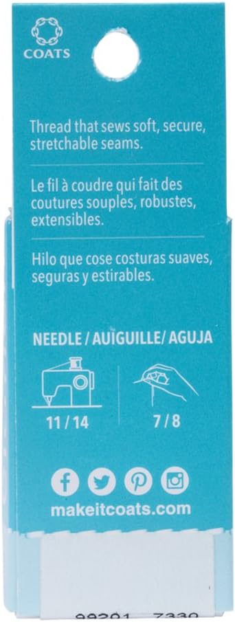 Coats Eloflex Stretch Thread, Yellow