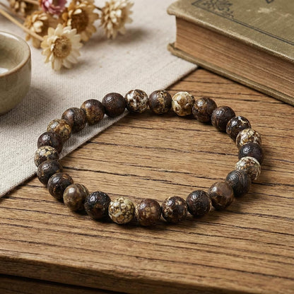 60pcs Round Loose Yellow Fire Agate Beads for Bracelet Beads，6mm Gemstone Bead Round Loose Stone Beads for Jewelry Making DIY Bracelet Necklace Earrings
