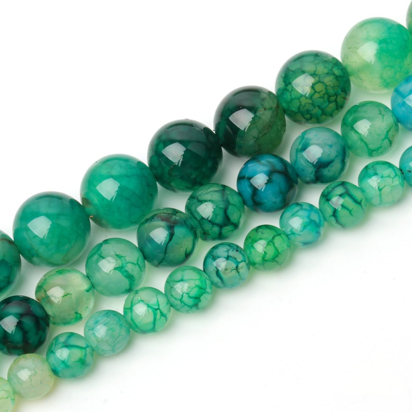 60pcs Round Loose Yellow Fire Agate Beads for Bracelet Beads，6mm Gemstone Bead Round Loose Stone Beads for Jewelry Making DIY Bracelet Necklace Earrings