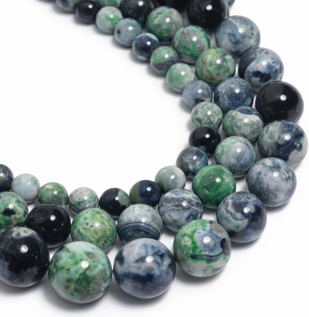 60pcs Round Loose Yellow Fire Agate Beads for Bracelet Beads，6mm Gemstone Bead Round Loose Stone Beads for Jewelry Making DIY Bracelet Necklace Earrings