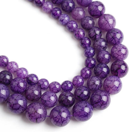 60pcs Round Loose Yellow Fire Agate Beads for Bracelet Beads，6mm Gemstone Bead Round Loose Stone Beads for Jewelry Making DIY Bracelet Necklace Earrings