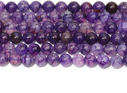 60pcs Round Loose Yellow Fire Agate Beads for Bracelet Beads，6mm Gemstone Bead Round Loose Stone Beads for Jewelry Making DIY Bracelet Necklace Earrings