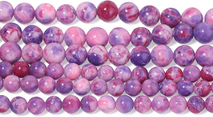 60pcs Round Loose Yellow Fire Agate Beads for Bracelet Beads，6mm Gemstone Bead Round Loose Stone Beads for Jewelry Making DIY Bracelet Necklace Earrings