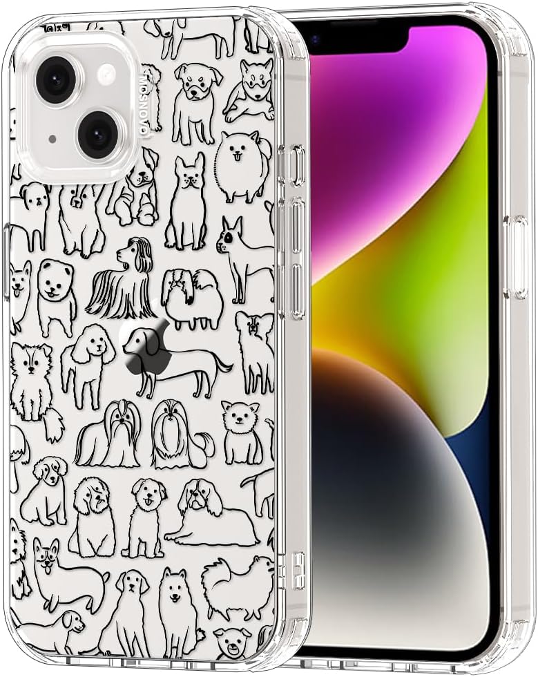 Case for iPhone 13 Pro Max, [Buffertech 6.6ft Military-Grade Drop Protection] [Anti Peel Off Tech] Clear TPU Bumper Phone Case Cover Design - Lemon - Colors D