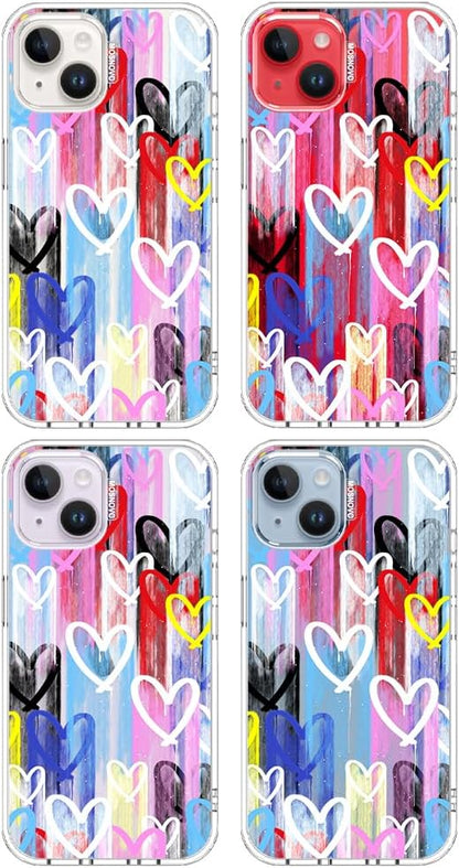 Case for iPhone 13 Pro Max, [Buffertech 6.6ft Military-Grade Drop Protection] [Anti Peel Off Tech] Clear TPU Bumper Phone Case Cover Design - Lemon - Colors D