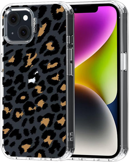 Case for iPhone 13 Pro Max, [Buffertech 6.6ft Military-Grade Drop Protection] [Anti Peel Off Tech] Clear TPU Bumper Phone Case Cover Design - Lemon - Colors D