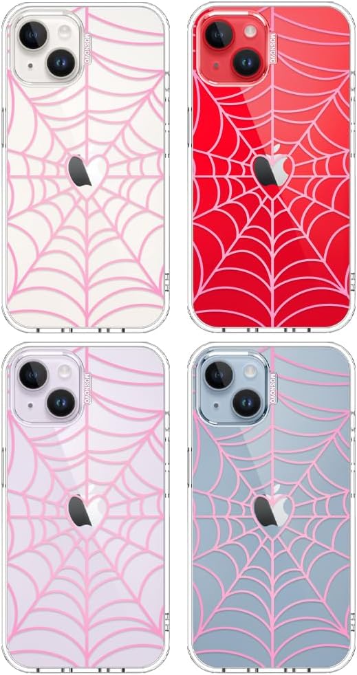 Case for iPhone 13 Pro Max, [Buffertech 6.6ft Military-Grade Drop Protection] [Anti Peel Off Tech] Clear TPU Bumper Phone Case Cover Design - Lemon - Colors D