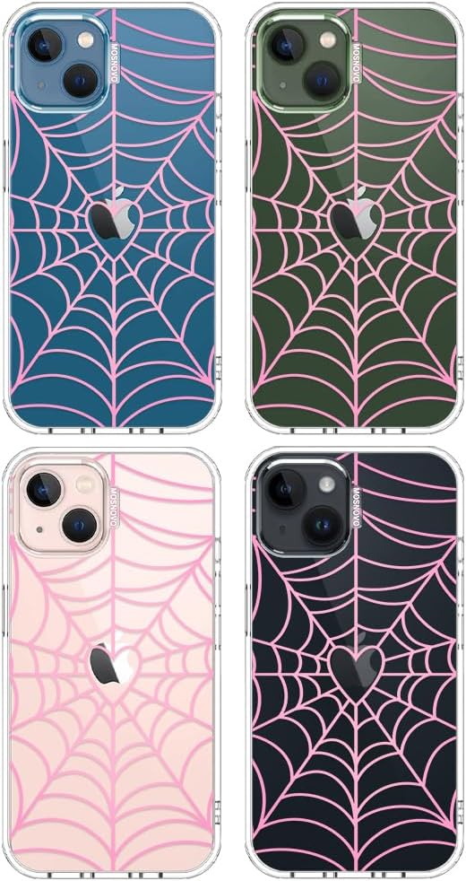 Case for iPhone 13 Pro Max, [Buffertech 6.6ft Military-Grade Drop Protection] [Anti Peel Off Tech] Clear TPU Bumper Phone Case Cover Design - Lemon - Colors D