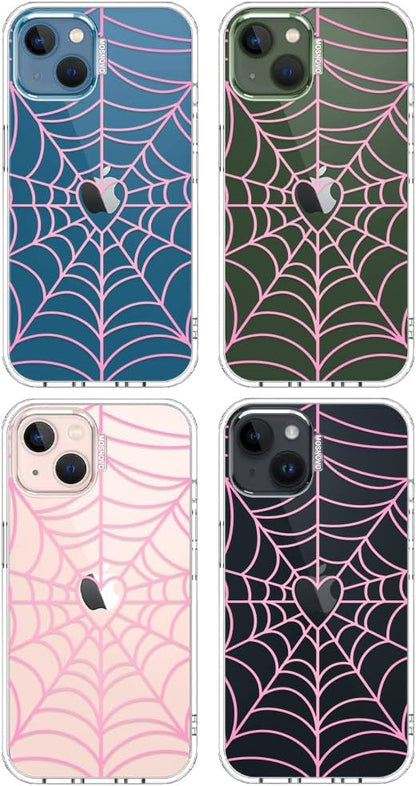 Case for iPhone 13 Pro Max, [Buffertech 6.6ft Military-Grade Drop Protection] [Anti Peel Off Tech] Clear TPU Bumper Phone Case Cover Design - Lemon - Colors D