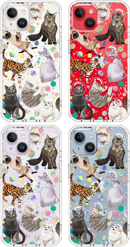 Case for iPhone 13 Pro Max, [Buffertech 6.6ft Military-Grade Drop Protection] [Anti Peel Off Tech] Clear TPU Bumper Phone Case Cover Design - Lemon - Colors D