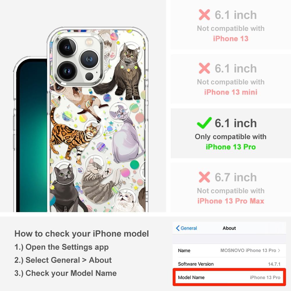 Case for iPhone 13 Pro Max, [Buffertech 6.6ft Military-Grade Drop Protection] [Anti Peel Off Tech] Clear TPU Bumper Phone Case Cover Design - Lemon - Colors D
