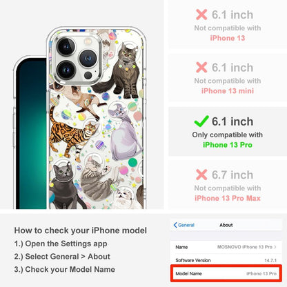 Case for iPhone 13 Pro Max, [Buffertech 6.6ft Military-Grade Drop Protection] [Anti Peel Off Tech] Clear TPU Bumper Phone Case Cover Design - Lemon - Colors D