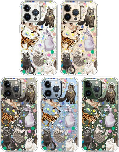 Case for iPhone 13 Pro Max, [Buffertech 6.6ft Military-Grade Drop Protection] [Anti Peel Off Tech] Clear TPU Bumper Phone Case Cover Design - Lemon - Colors D