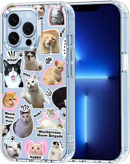 Case for iPhone 13 Pro Max, [Buffertech 6.6ft Military-Grade Drop Protection] [Anti Peel Off Tech] Clear TPU Bumper Phone Case Cover Design - Lemon - Colors D