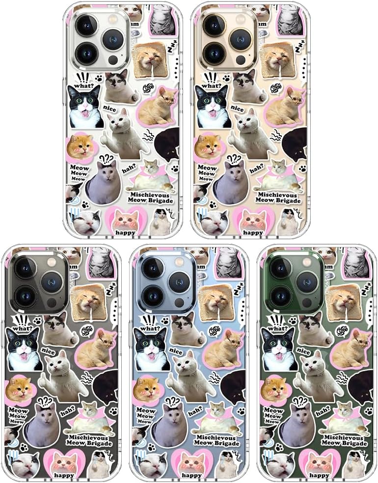 Case for iPhone 13 Pro Max, [Buffertech 6.6ft Military-Grade Drop Protection] [Anti Peel Off Tech] Clear TPU Bumper Phone Case Cover Design - Lemon - Colors D