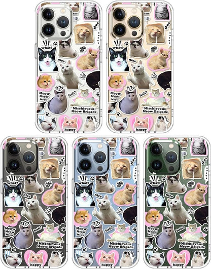 Case for iPhone 13 Pro Max, [Buffertech 6.6ft Military-Grade Drop Protection] [Anti Peel Off Tech] Clear TPU Bumper Phone Case Cover Design - Lemon - Colors D