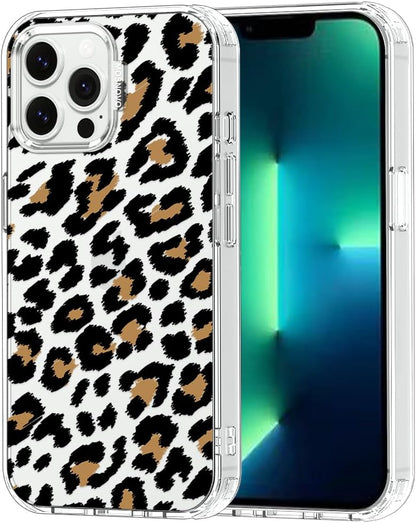Case for iPhone 13 Pro Max, [Buffertech 6.6ft Military-Grade Drop Protection] [Anti Peel Off Tech] Clear TPU Bumper Phone Case Cover Design - Lemon - Colors D