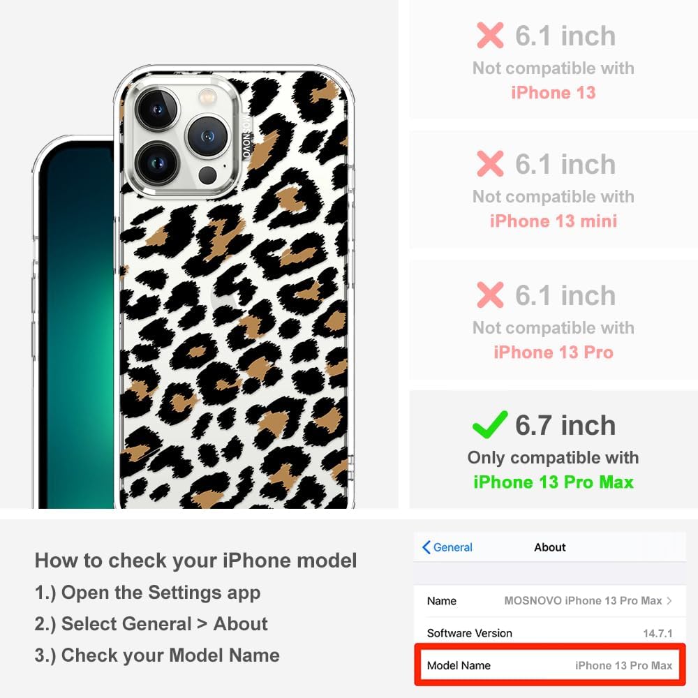 Case for iPhone 13 Pro Max, [Buffertech 6.6ft Military-Grade Drop Protection] [Anti Peel Off Tech] Clear TPU Bumper Phone Case Cover Design - Lemon - Colors D
