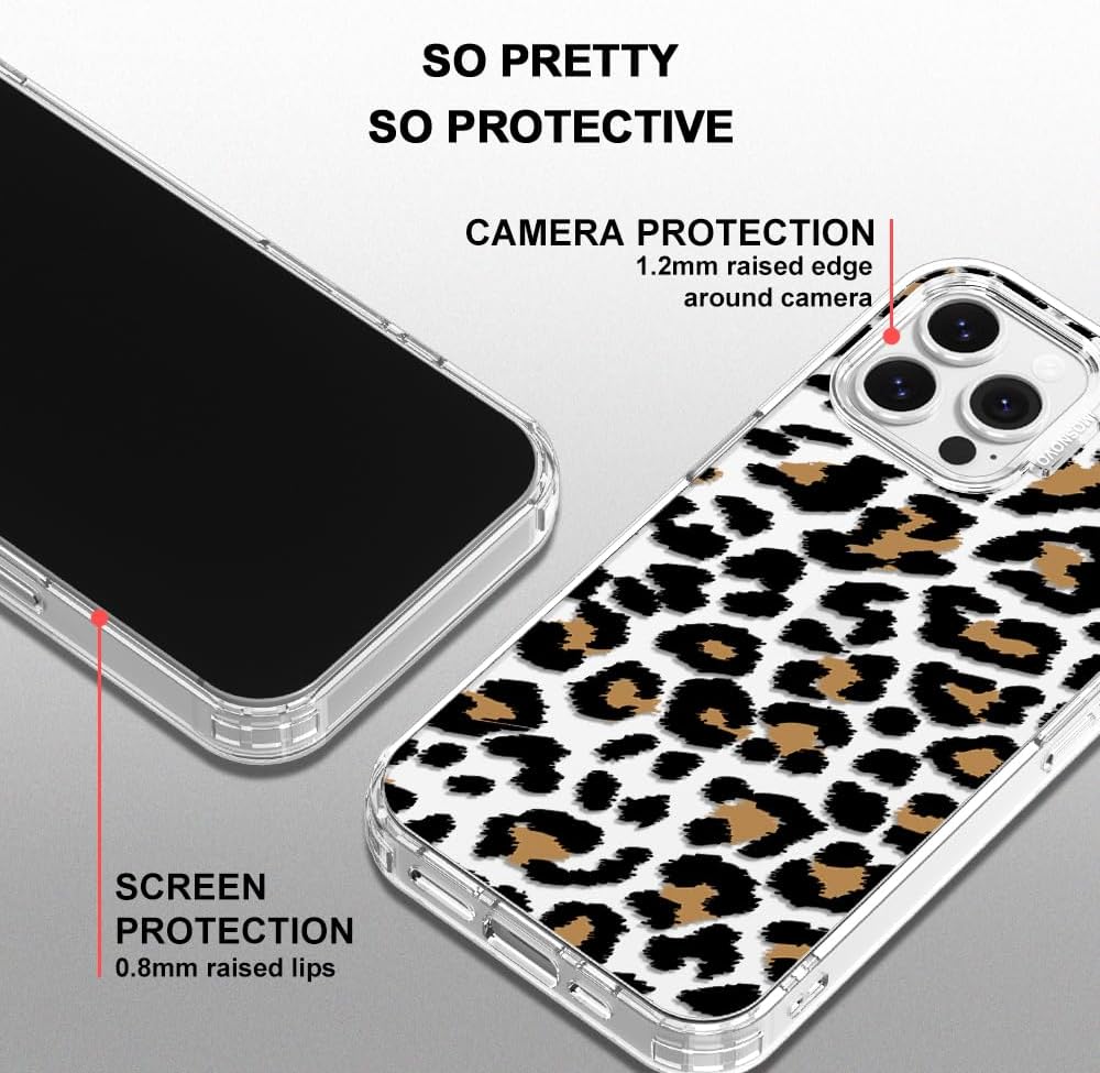 Case for iPhone 13 Pro Max, [Buffertech 6.6ft Military-Grade Drop Protection] [Anti Peel Off Tech] Clear TPU Bumper Phone Case Cover Design - Lemon - Colors D