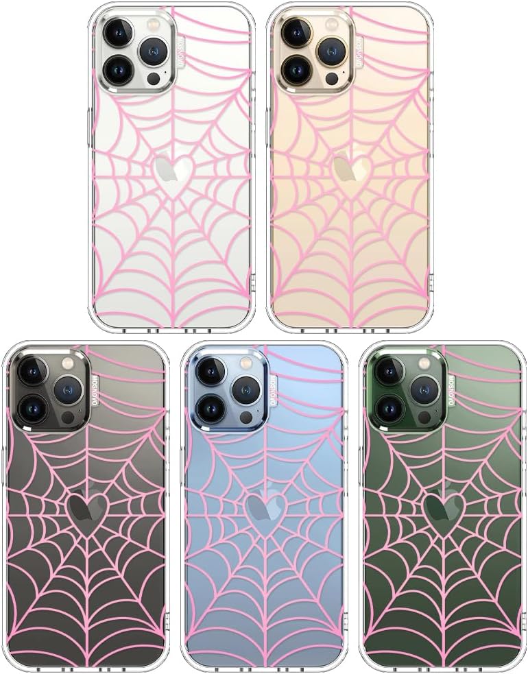 Case for iPhone 13 Pro Max, [Buffertech 6.6ft Military-Grade Drop Protection] [Anti Peel Off Tech] Clear TPU Bumper Phone Case Cover Design - Lemon - Colors D