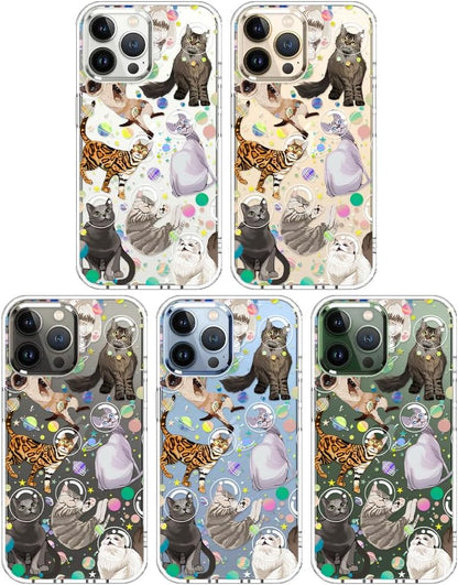 Case for iPhone 13 Pro Max, [Buffertech 6.6ft Military-Grade Drop Protection] [Anti Peel Off Tech] Clear TPU Bumper Phone Case Cover Design - Lemon - Colors D