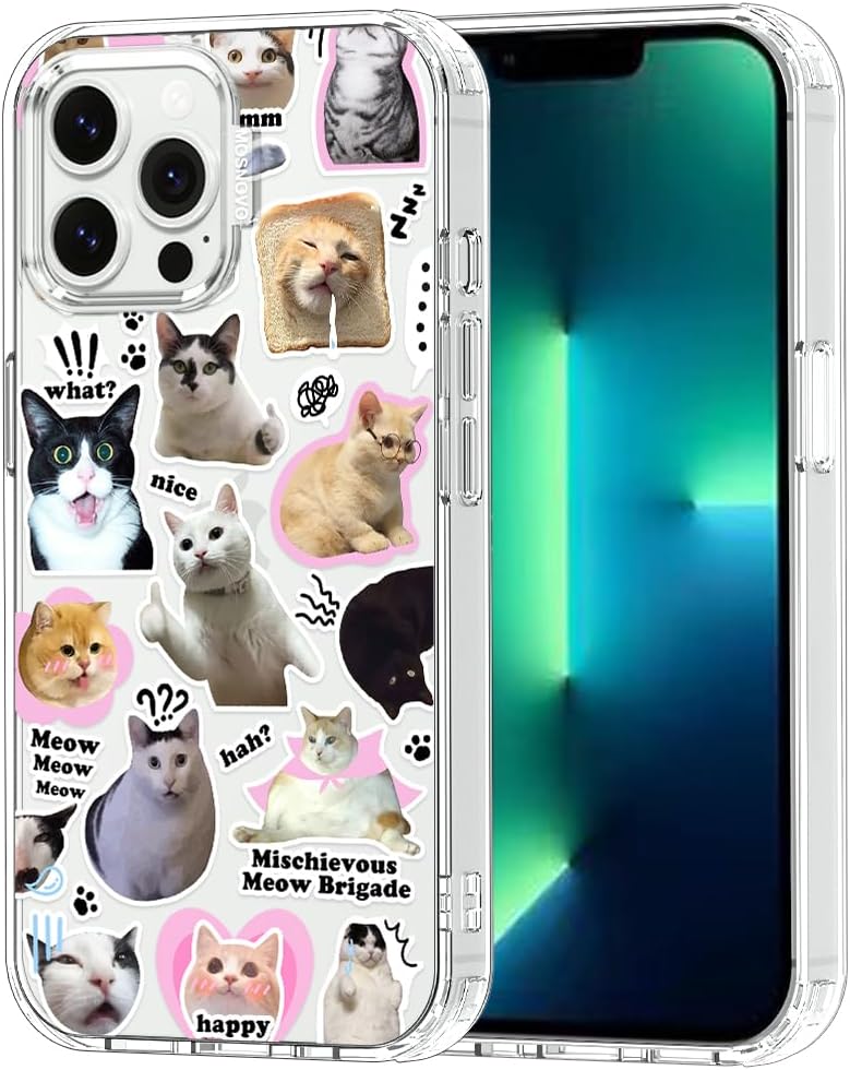 Case for iPhone 13 Pro Max, [Buffertech 6.6ft Military-Grade Drop Protection] [Anti Peel Off Tech] Clear TPU Bumper Phone Case Cover Design - Lemon - Colors D