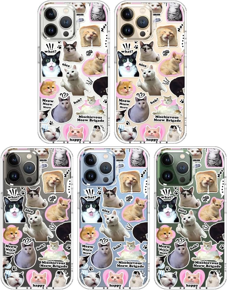 Case for iPhone 13 Pro Max, [Buffertech 6.6ft Military-Grade Drop Protection] [Anti Peel Off Tech] Clear TPU Bumper Phone Case Cover Design - Lemon - Colors D