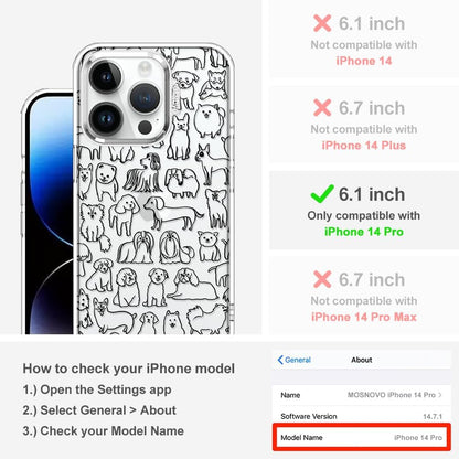 Case for iPhone 13 Pro Max, [Buffertech 6.6ft Military-Grade Drop Protection] [Anti Peel Off Tech] Clear TPU Bumper Phone Case Cover Design - Lemon - Colors D