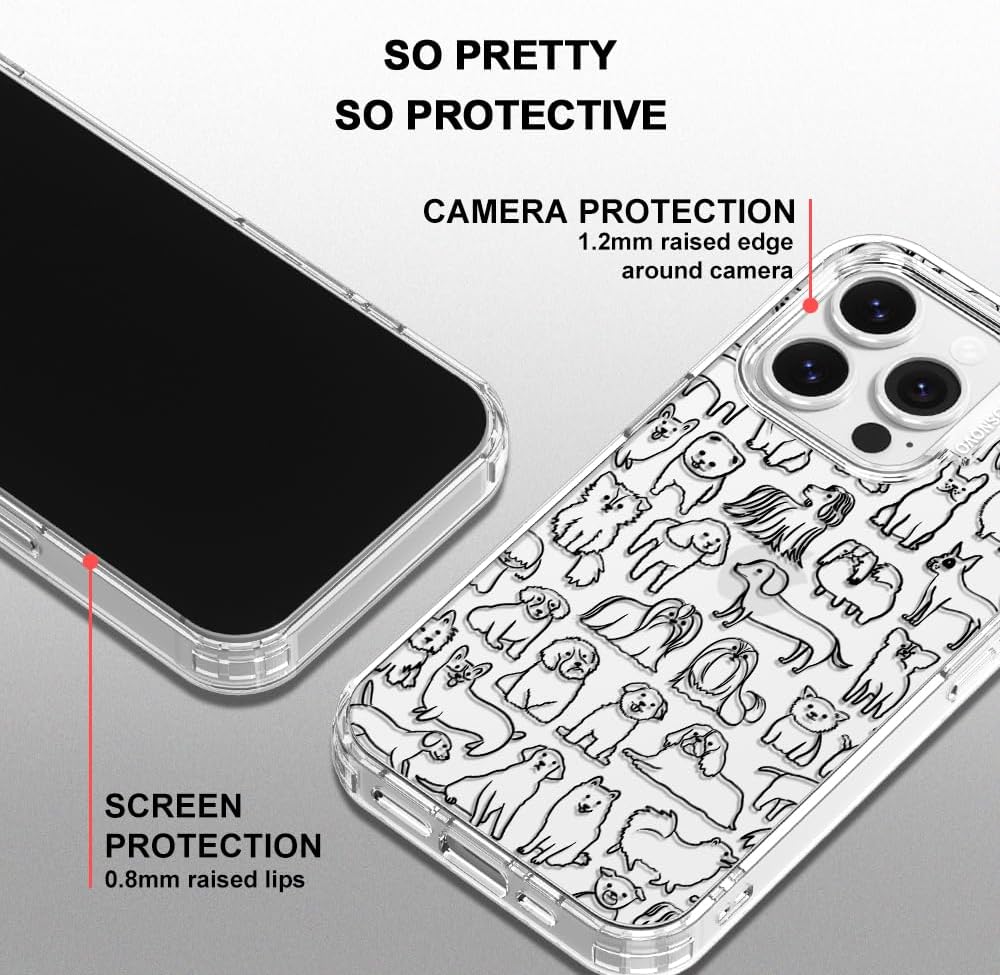 Case for iPhone 13 Pro Max, [Buffertech 6.6ft Military-Grade Drop Protection] [Anti Peel Off Tech] Clear TPU Bumper Phone Case Cover Design - Lemon - Colors D