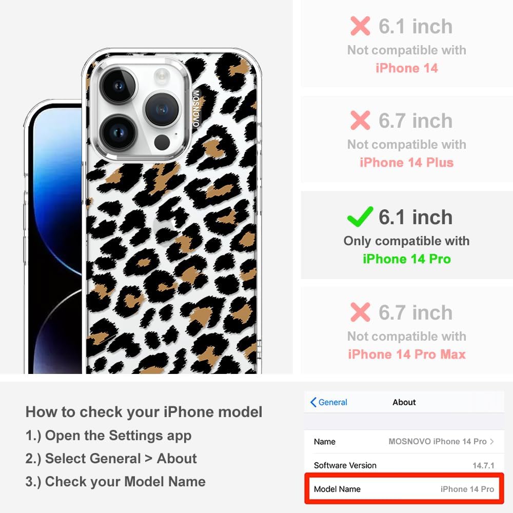 Case for iPhone 13 Pro Max, [Buffertech 6.6ft Military-Grade Drop Protection] [Anti Peel Off Tech] Clear TPU Bumper Phone Case Cover Design - Lemon - Colors D