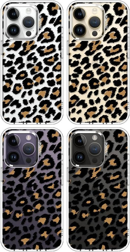 Case for iPhone 13 Pro Max, [Buffertech 6.6ft Military-Grade Drop Protection] [Anti Peel Off Tech] Clear TPU Bumper Phone Case Cover Design - Lemon - Colors D