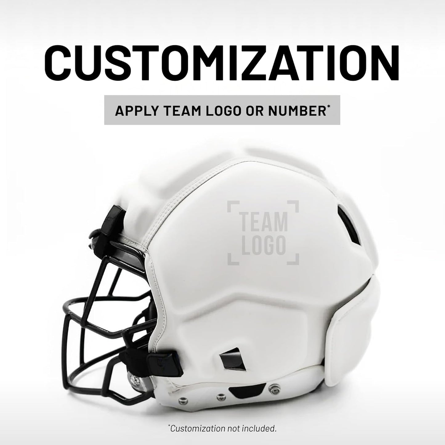 Cap 2.0 - Soft-Shell Helmet Cover for Football - Reduces Impact and Protects Helmets - One Size Fits All for Youth, High School and College Programs