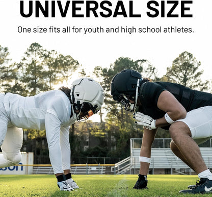 Cap 2.0 - Soft-Shell Helmet Cover for Football - Reduces Impact and Protects Helmets - One Size Fits All for Youth, High School and College Programs