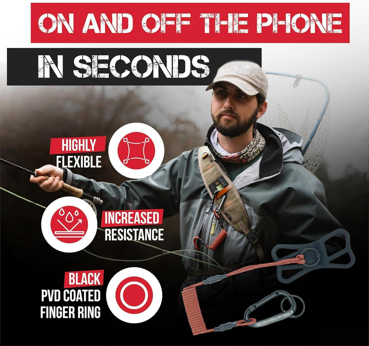 . The Protector Phone Tether - Phone Leash