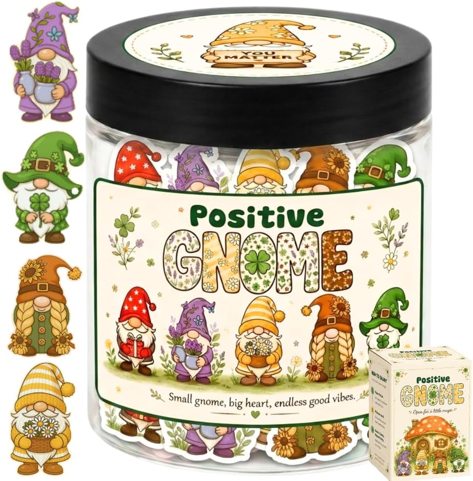 Positive Sunshine Jar - 60 Affirmation Cards, Emotional Support, Yellow - Sunflower - Sunshine Gifts, Stocking Stuffers, Human Sunshine Gift For Women, Cowokers, Friends, Teens