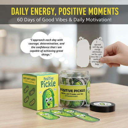 Positive Sunshine Jar - 60 Affirmation Cards, Emotional Support, Yellow - Sunflower - Sunshine Gifts, Stocking Stuffers, Human Sunshine Gift For Women, Cowokers, Friends, Teens