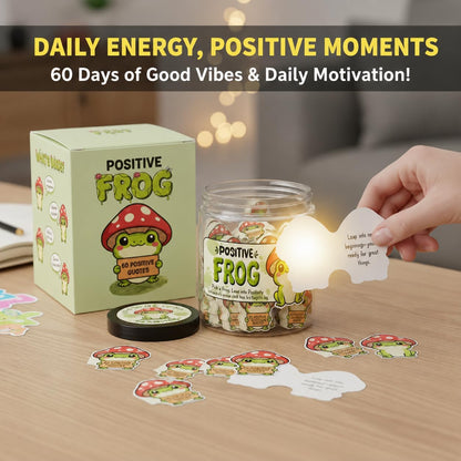 Positive Sunshine Jar - 60 Affirmation Cards, Emotional Support, Yellow - Sunflower - Sunshine Gifts, Stocking Stuffers, Human Sunshine Gift For Women, Cowokers, Friends, Teens