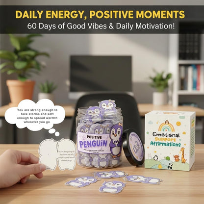 Positive Sunshine Jar - 60 Affirmation Cards, Emotional Support, Yellow - Sunflower - Sunshine Gifts, Stocking Stuffers, Human Sunshine Gift For Women, Cowokers, Friends, Teens