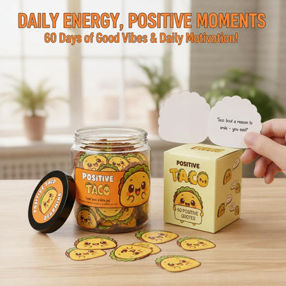 Positive Sunshine Jar - 60 Affirmation Cards, Emotional Support, Yellow - Sunflower - Sunshine Gifts, Stocking Stuffers, Human Sunshine Gift For Women, Cowokers, Friends, Teens
